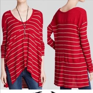 Free People Sunset Park Thermal Tunic Size Large